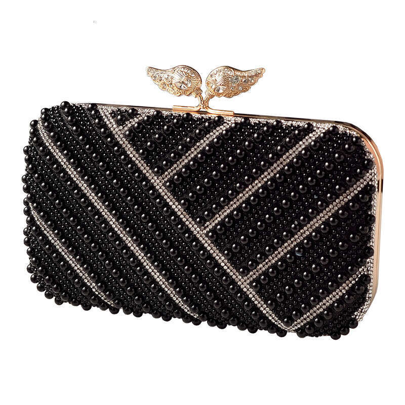New Fashion Pearl Evening Party Dress Banquet Women's Clutch Factory Direct Sale Cheongsam Bag