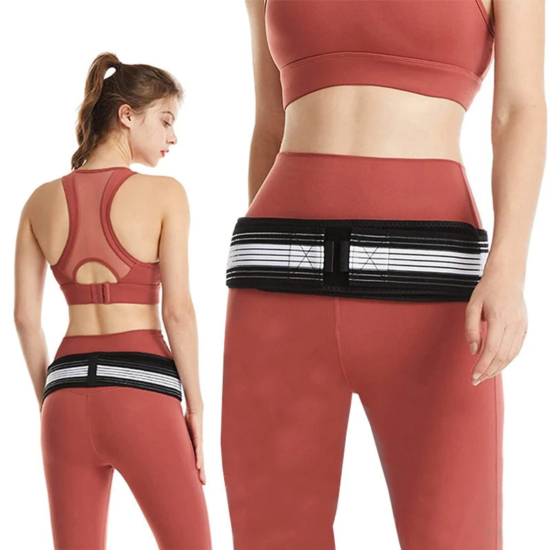 Lower Back Support Brace for Men and Women Pelvic Belt Trochanter Sciatica Pelvis Lumbar Hip Pain Relief 260202