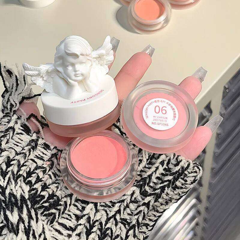 Angel Blush Natural Cream For Cheeks Korean Cosmetics Makeup Products 26L0209