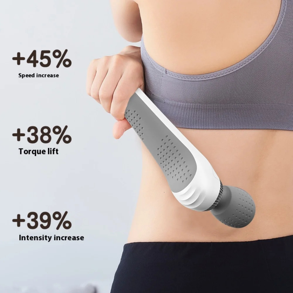Deep Tissue Massage Gun USB Rechargeable Portable Full Body Muscle Massage 5-speed Adjustable Fascia Gun Pink and Black 260203