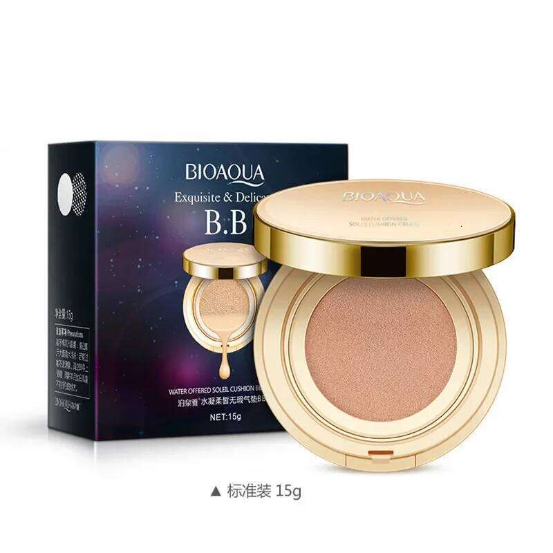 BIOAQUA Air Cushion BB Cream Brighten Concealer Moisturizer Foundation Face Whitening Makeup Facial Base Perfect Cover Cosmetics 26L0209