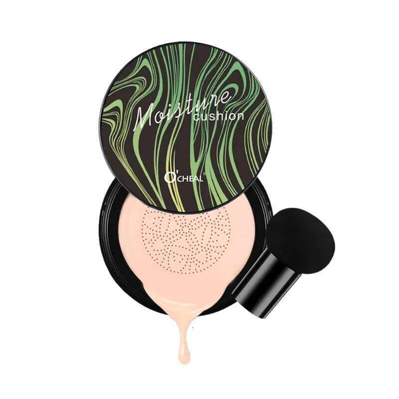 Ocheal BB Air Cushion Compact Make Up Foundation Concealer Cream for Face Cosmetics Makeup Mushroom Head Puff 26L0209