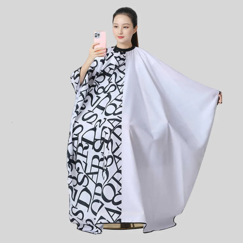 Hair Cutting Wrap Cloth Color Blocked Style Hair Salon Hairdressing Shawl Fashion Haircut Cape Hairdresser Apron Barber Cloak 260203