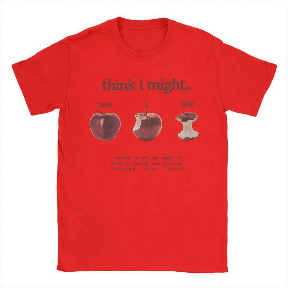 Take A Bite T Shirt Clothing Fashion Short Sleeve Round Collar Tees Trendy T-Shirt Casual Women Clothes X260209