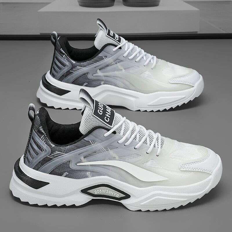 Autumn Men's 2025 New Student Sports Casual Youth Mesh Dad Versatile Trendy Breathable Shoes for Men