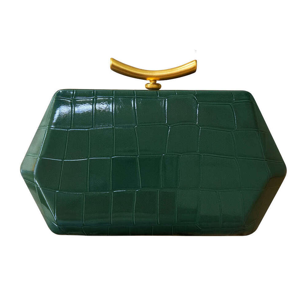 Clutch Bag Cross-Border Foreign Trade Women's European And American New Style Single Shoulder Crossbody Irregular Crocodile Pattern Fashion Weddi