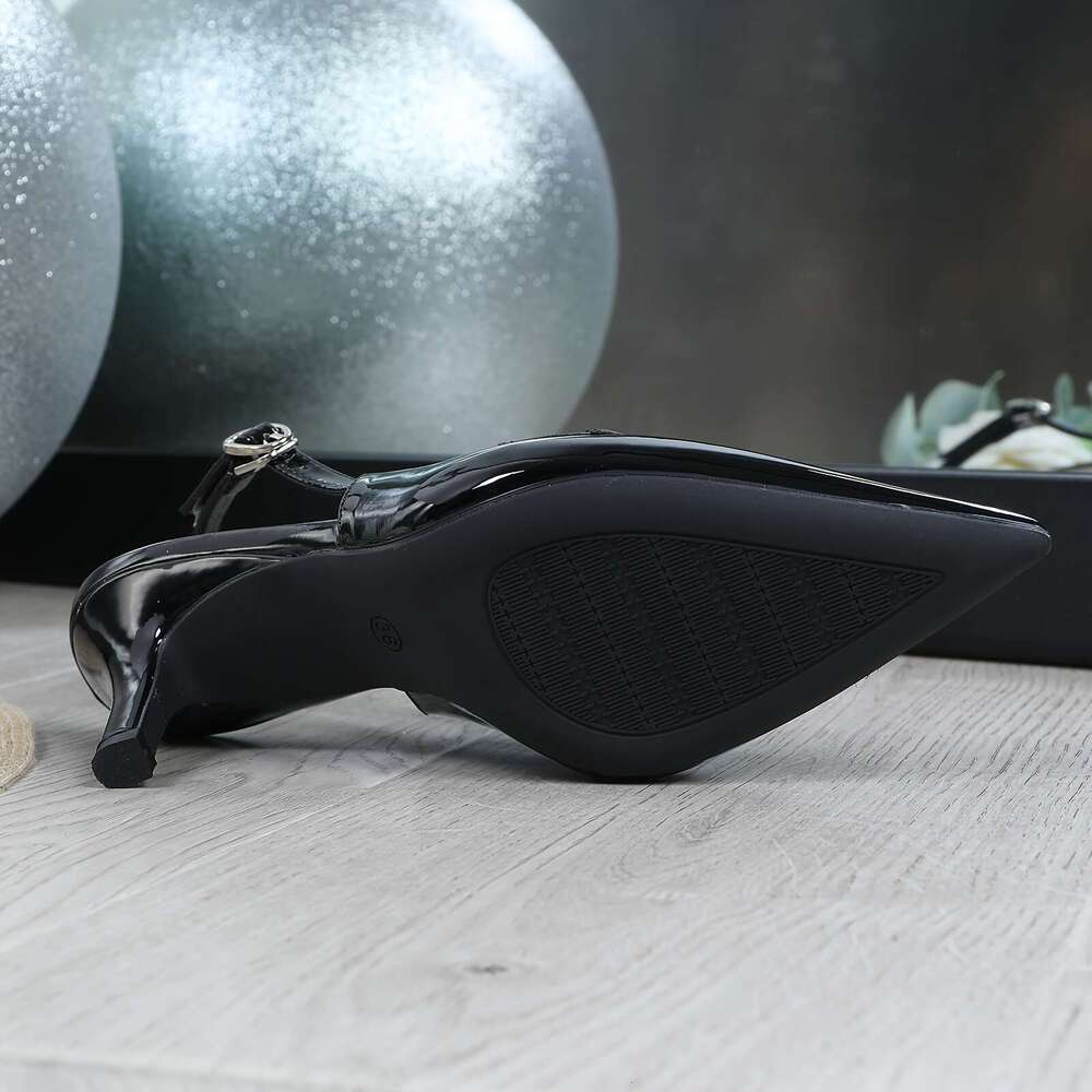 French Style Elegant Pointed Toe Flat For Women Spring New Arrival Classic High Heels Women Shoes MOJIDASHU