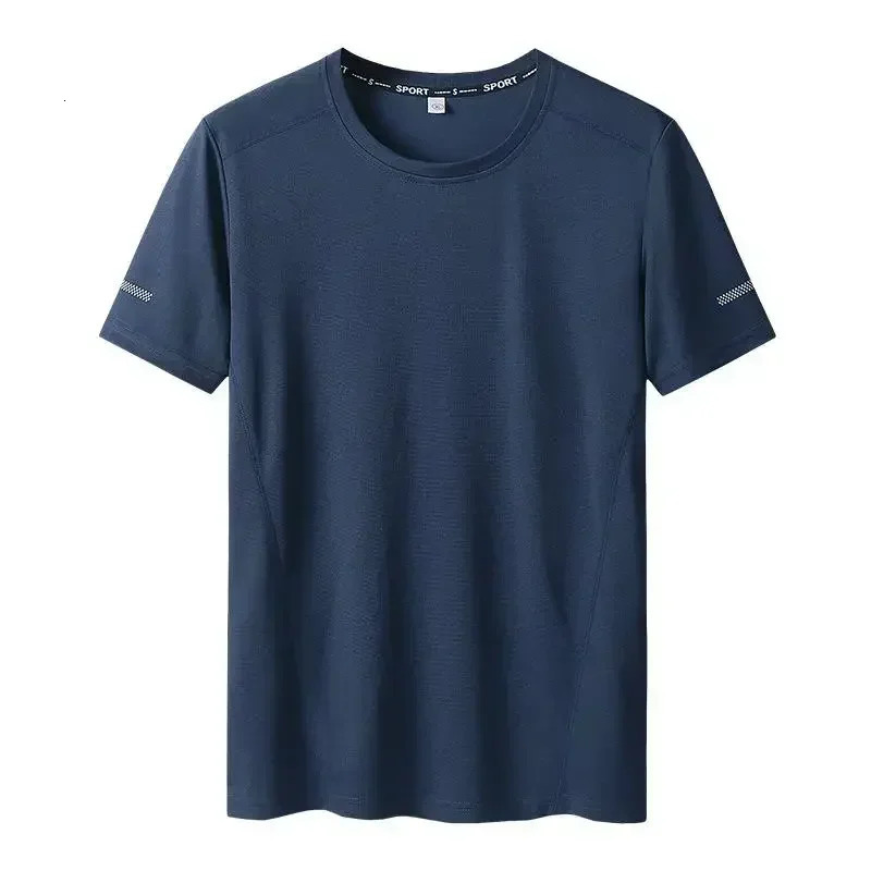 T-shirt for Men Plus Size 5XL6XL Quick Drying T-shirt Round Neck Big Size Short Sleeve Oversized T Shirt 260122