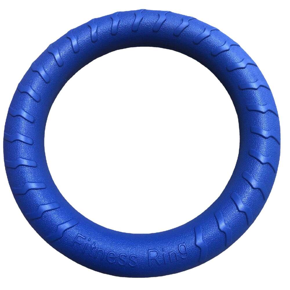 Pet Dog Toy Fun Durable Chew Ring Puzzle Teeth Cleaning Boredom Relief Solo Play Artifact