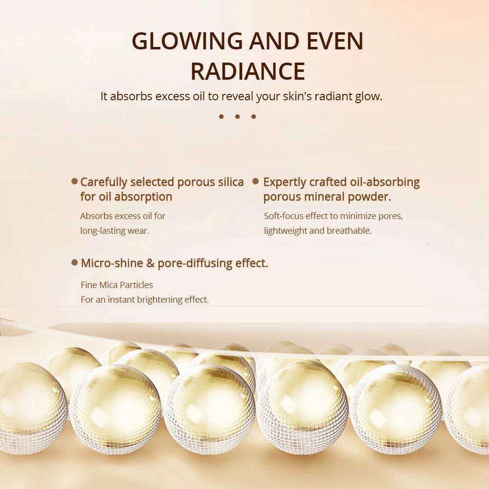 Soft Honey Loose Waterproof Long-lasting Oil Control Shimmer Brighten Coverage Setting Powder Facial Makeup 26L0209