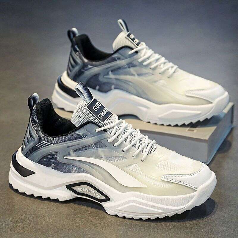 Autumn Men's 2025 New Student Sports Casual Youth Mesh Dad Versatile Trendy Breathable Shoes for Men