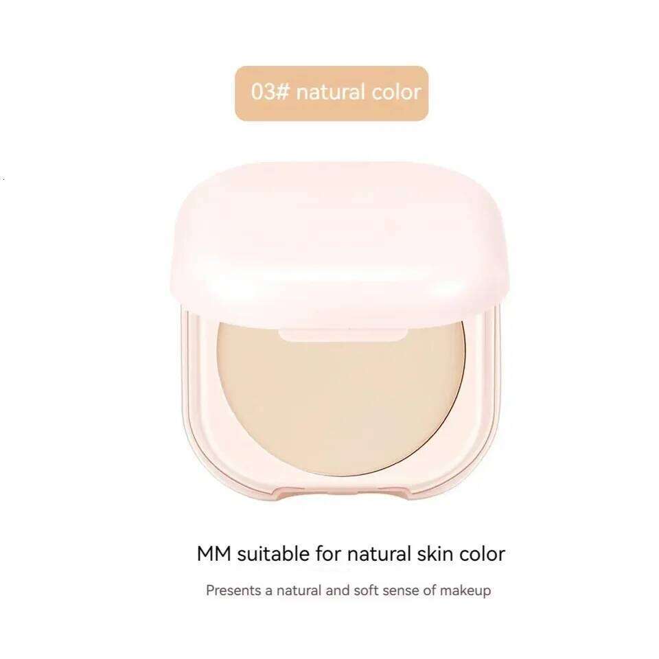 Oil Control Brightening Skin Tone Setting With Mirror Compact Portable Makeup Powder 26L0209
