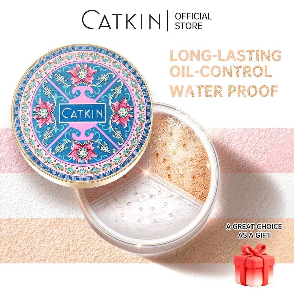 CATKIN Makeup Loose Setting Powder, Oil Control Poreless Face Powder Suitable for All Skin Tones maintain matte and natural 26L0209