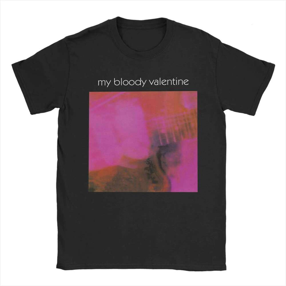 My Bloody Valentine T-Shirts Men Vintage Pure Cotton Tees Crewneck Short Sleeve T Shirts Plus Size Tops X260209