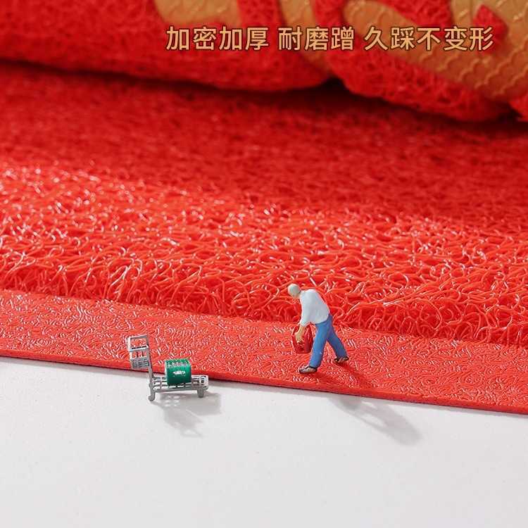 Entrance Doormat Large Door Silk Loop Foot Mat Entryway Mat Household Mat Safe Entry Carpet Non-Slip Dirt-Resistant S260207