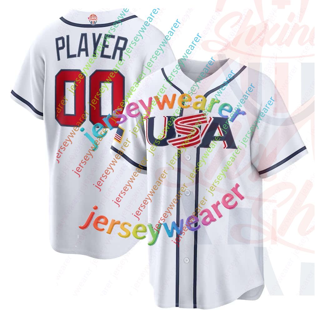 New York Aaron Judge Basebll Jersey Giancarlo Stanton Anthony Volpe Max Fried Custom Any Name Number Mens Womens Youth 2026 usa Shxinet World Baseball