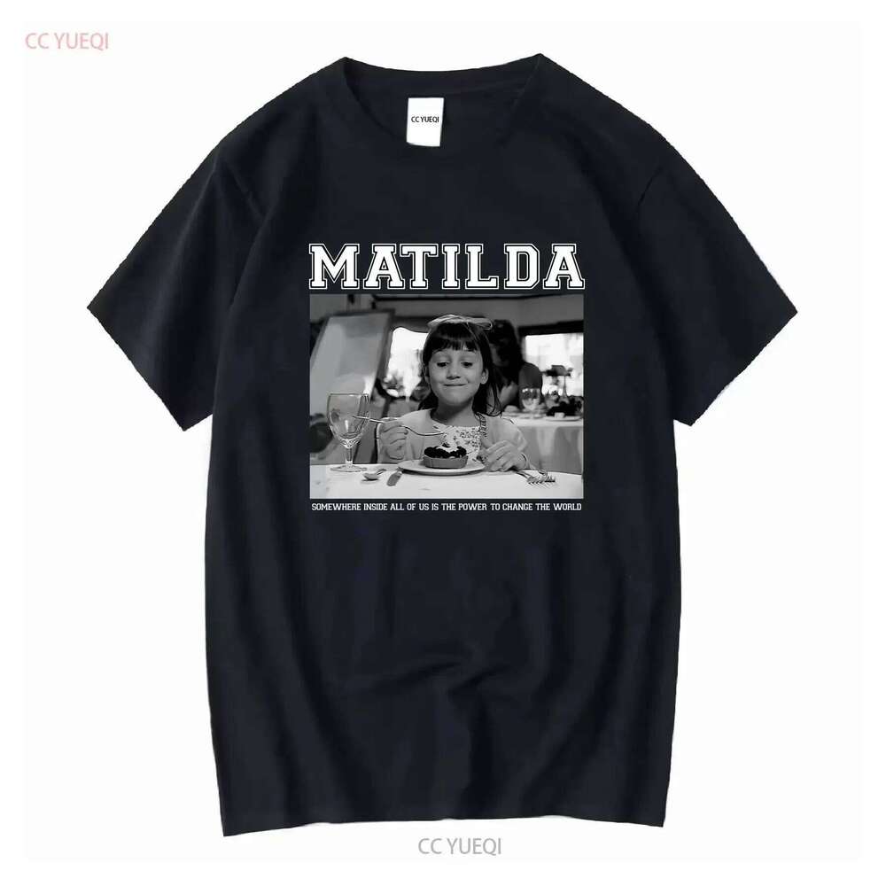 Matilda T Shirt long or short sleeves vintage Washed graphic Unisex Slightly Casual designer clothes streetwear Stretched homme X260209