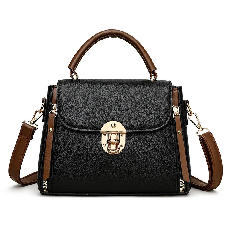 Vintage Handbag Women Fashion Crossbody Shoulder Bag Simple Small Square Versatile Trendy 260208