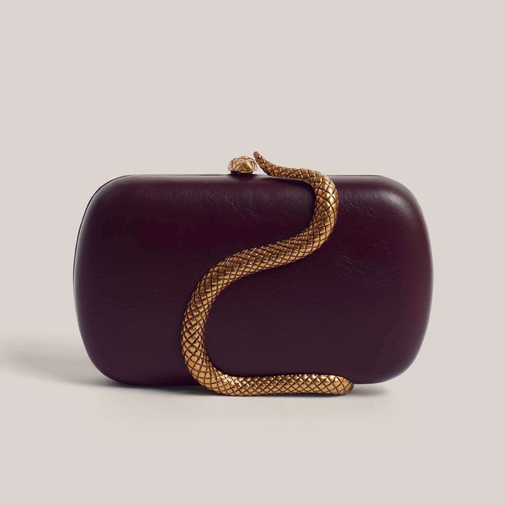 Clutch Bag Summer Foreign Trade Cross-Border Direct Sale PU Clutch Snake Fashionable Crossbody Shoulder European And American Evening Bag