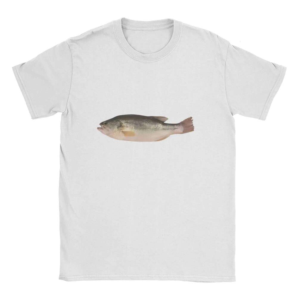 Fih Fish Meme for Casual Tee Shirt Sleeve Funny Summer Short Sleeved Harajuku Streetwear Tops Tees X260209
