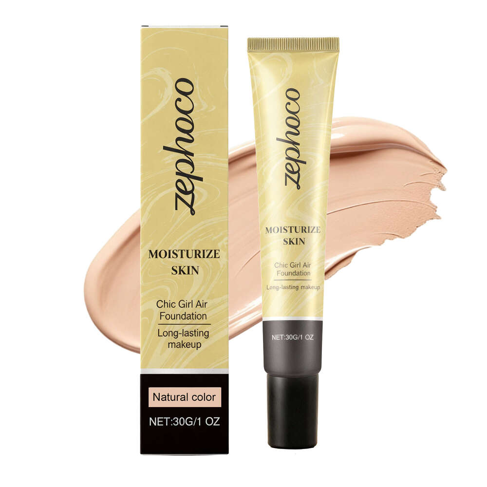 zephoco Color Gentle Lightweight Moisturizing Natural Fit Concealer Breathable Foundation