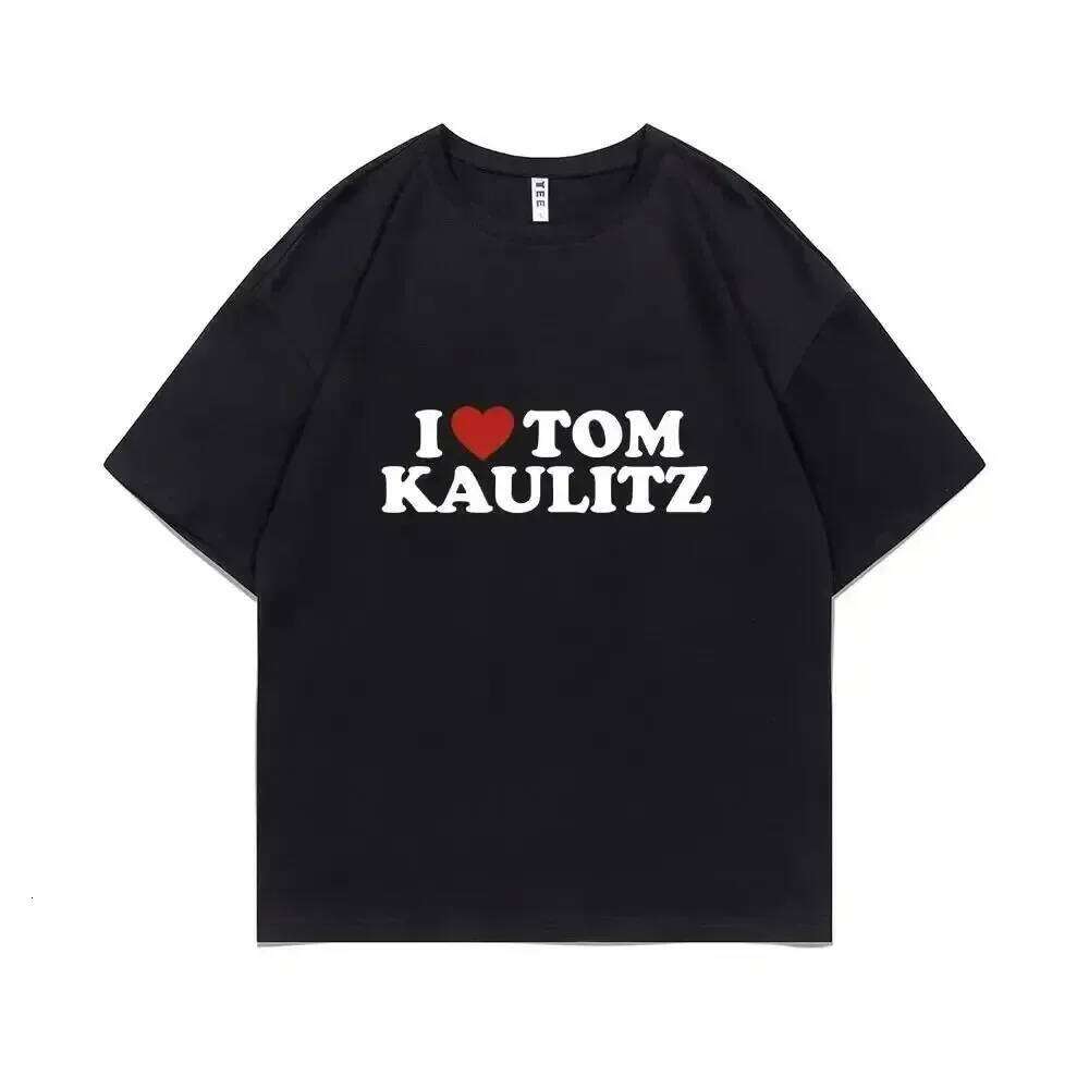 Tokio Hotel Kaulitz Print Tshirt Cotton T-shirt Trend Short Sleeve Tee Men Women Hip Hop Streetwear T Shirt Clothes X260209