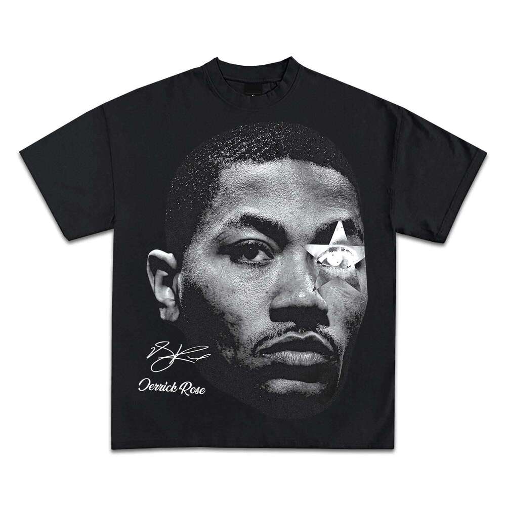 Pop Culture Vintage Graphic T-Shirt Collection American Rap Basketball Streetwear Hip-Hop Y2K Premium Qua Men Clothing Short X260209
