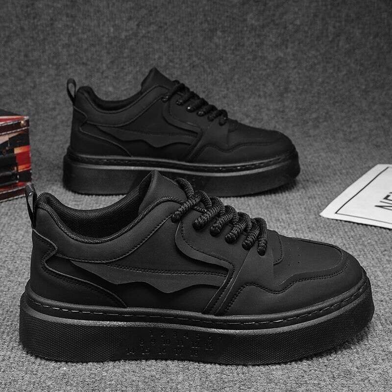 Autumn 2025 New Men's Versatile Sports Casual Thick-Soled Non-Slip Sneakers for Work Breathable Trendy Shoes
