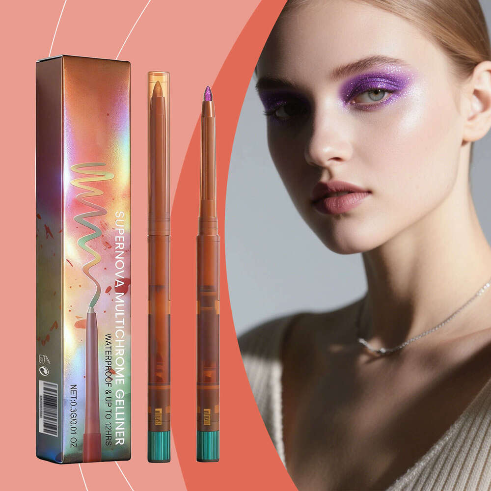 AMZ#03 Light-Changing Eyeliner Gel Pen Naturally shows color, silky smooth, changes color under light, easy for beginners to use