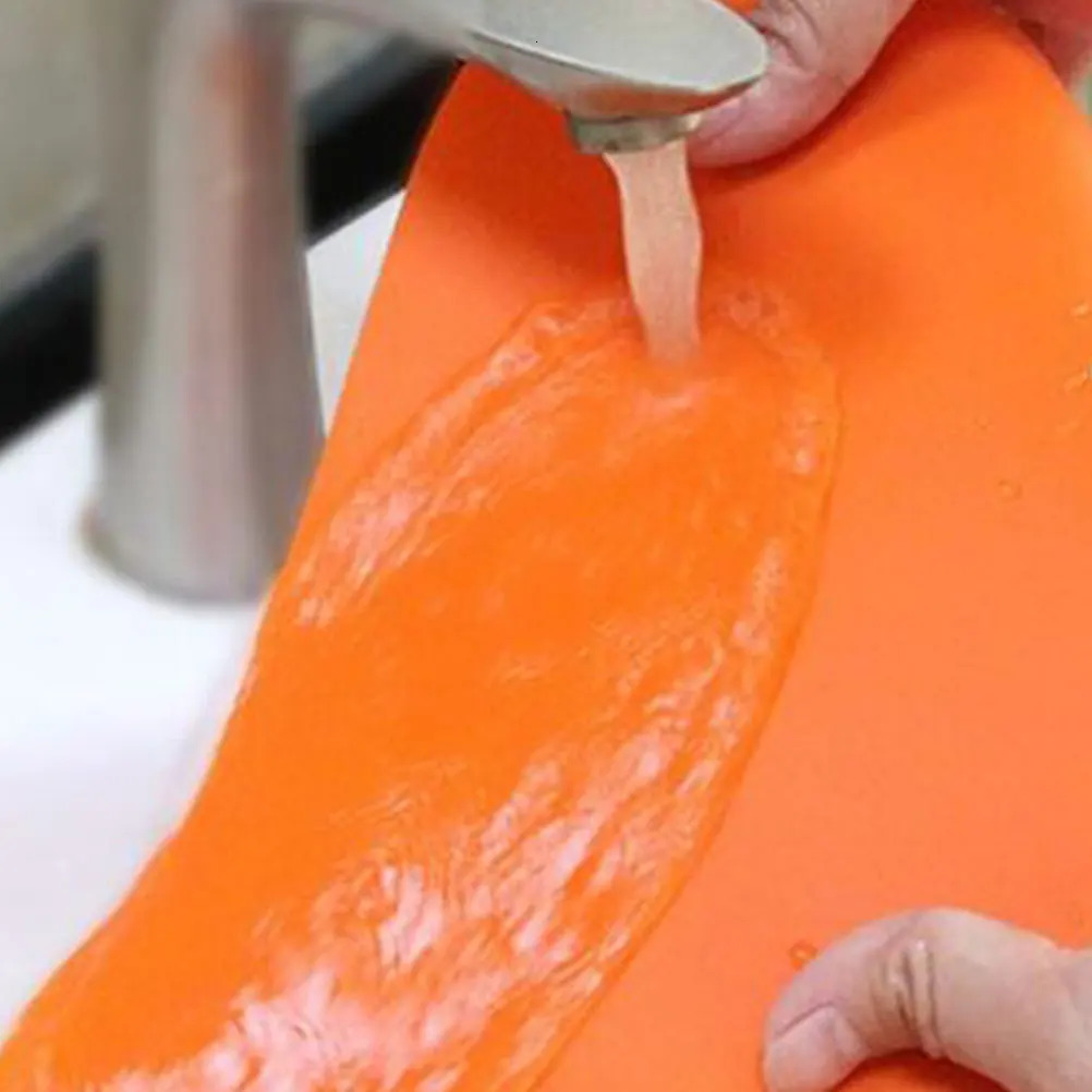 1Pc Barber Accessories Silicone Haircut Cape Waterproof Wai Cloth Hair Stylist Gown Apron Barber Accessories Barber Accessories 260203
