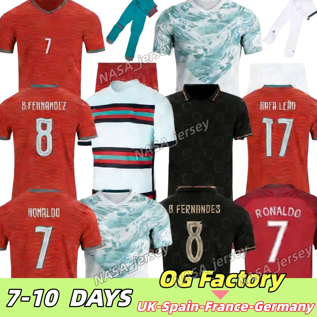 World cup 2026 RoNalDo Goncalo Ramos soccer Jerseys JOAO FELIX Portuguese Jerseys RUBEN NEVES DIOGO PORTUGIESER PortuGALS football shirt CR7 Men Kids kit 3XL 4XL