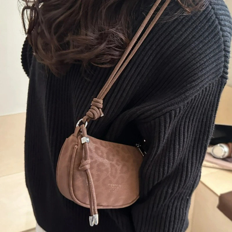 Fashion Simple Crossbody Bags for Women Soft Suede PU Mini Shoulder BagsComfortable and Versatile Texture Commuting Bag 260208