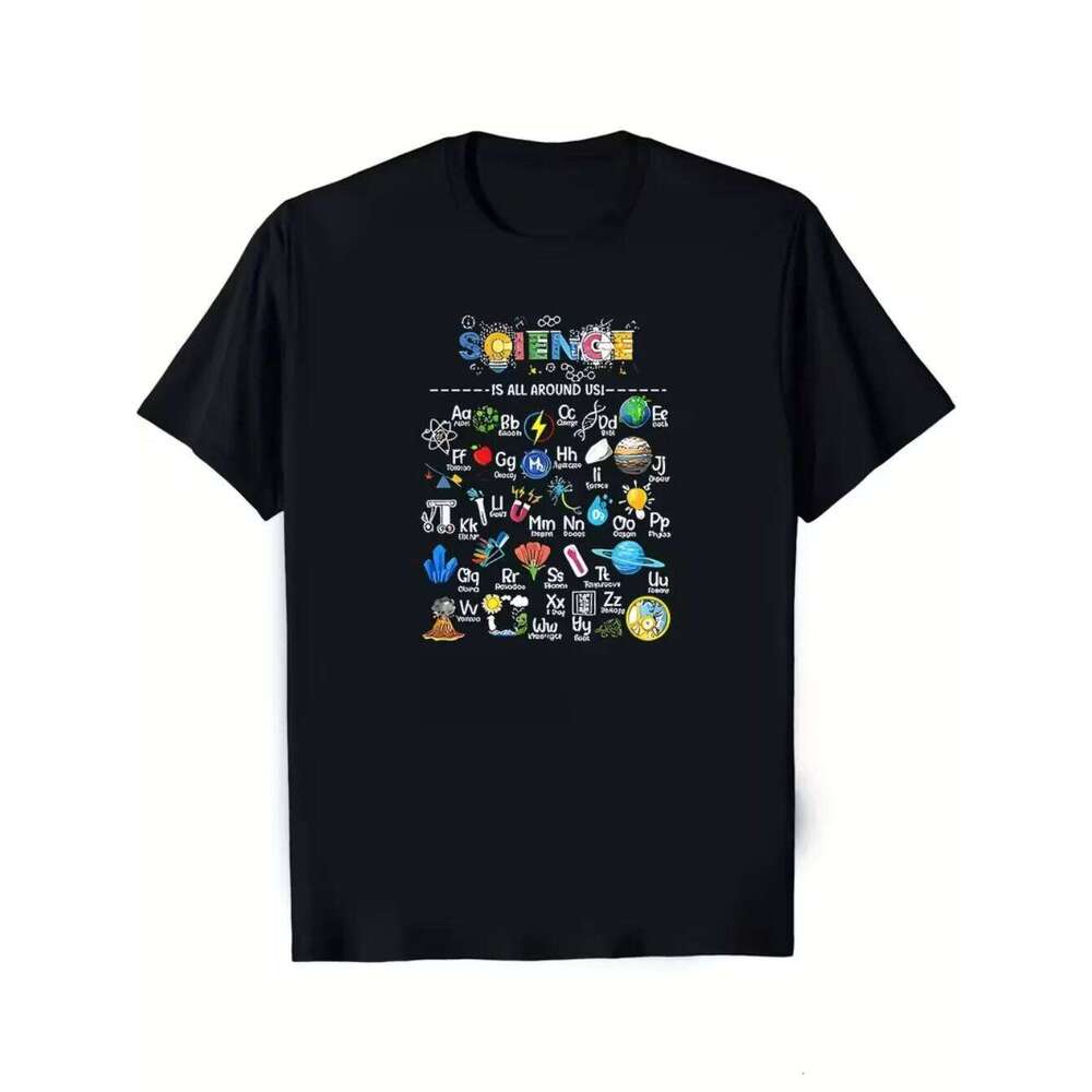 T-Shirts Alien Campfire Guitar Graphic 3D Print Tee Summer Funny Ufo Short Sleeve Tops Outdoor Street Men Clothing X260209