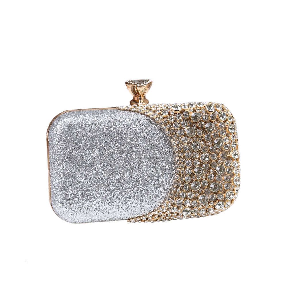 New European And American Women S Evening Bag Handbag With Rhinestones Party Clutch Dress Bag Single Shoulder Crossbody