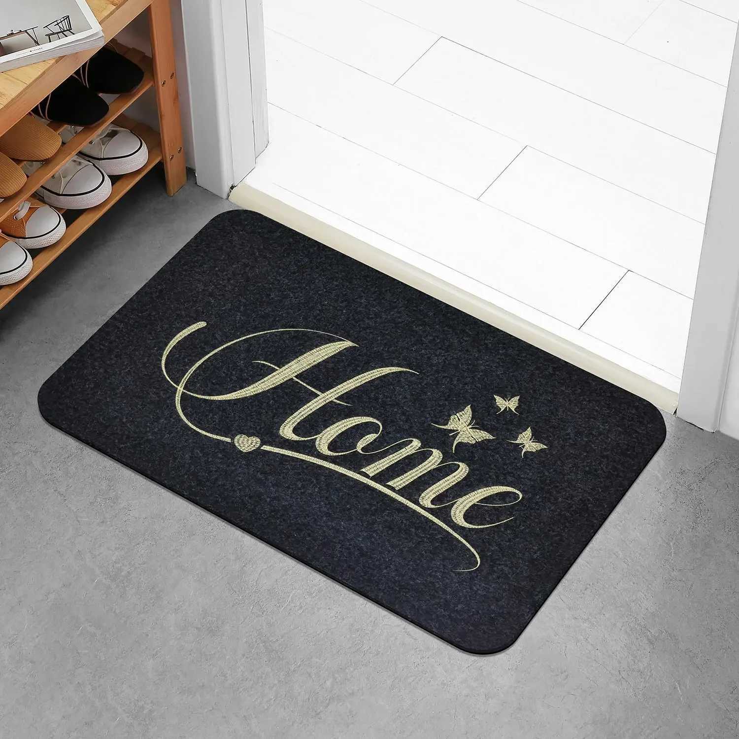 Creative HOME Printed Welcome Rug NonSlip Door Mat for Living Room Bedroom Entrance Home Decor Washable Kitchen Carpet Gift Idea S260207