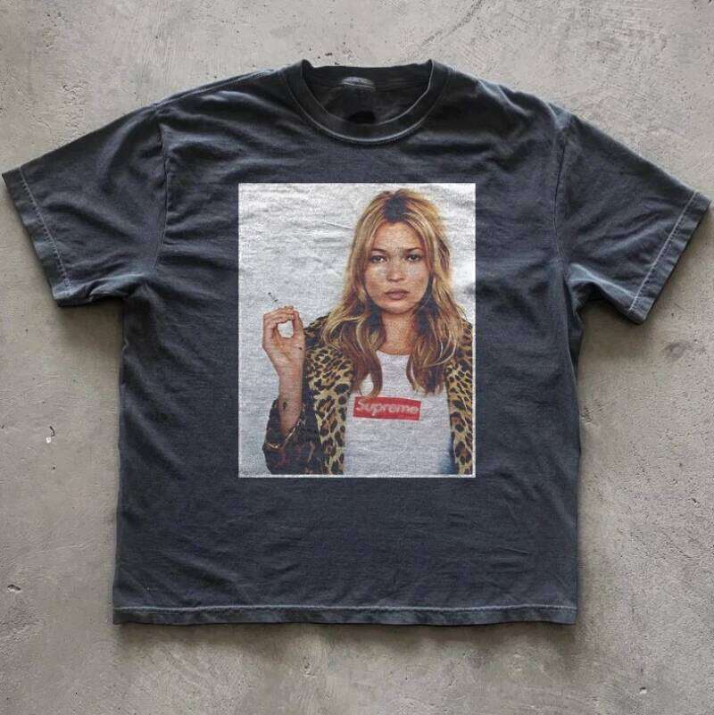 Hot Men Women Singer Music S-4XL White T Shirt Tee Summer American-style Y2K Print Printed Cotton Casual T-shirt X260209