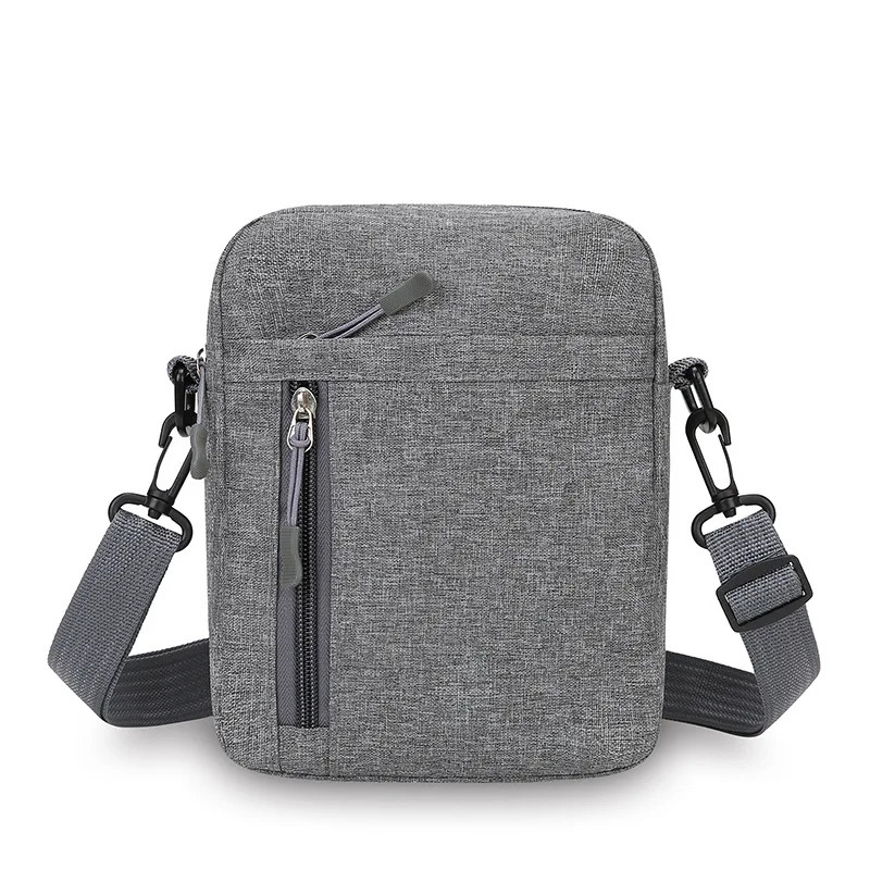 Mens Outdoor Small Shoulder Bag Nylon Portable Casual Versatile MultiComponent Crossbody Handbag 260208