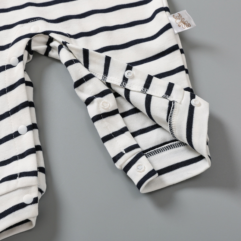 Spring and Autumn Baby romper, British gentleman, male baby, newborn jumpsuit