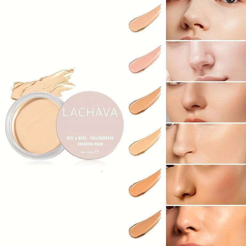 Full coverage foundation - matte finish, creamy texture, strong coverage, moisturizing, oil control, pore minimizing, non-greasy 26L0209