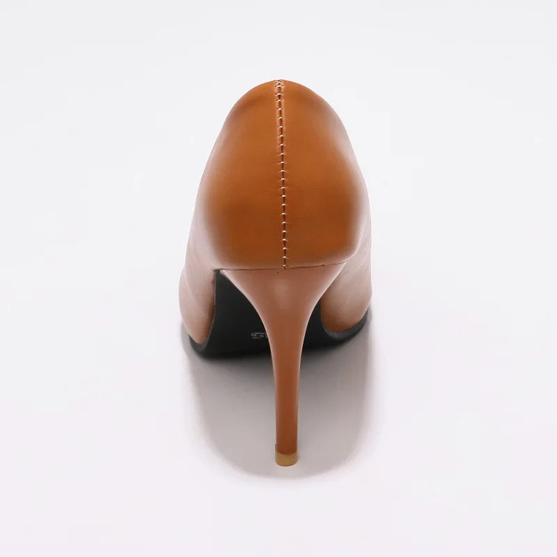 Fashion High Heel Pumps Shoes Elegant Pink Black Nude Thin Heeled Sexy Office Wedding Ladies Large Size 48 260208