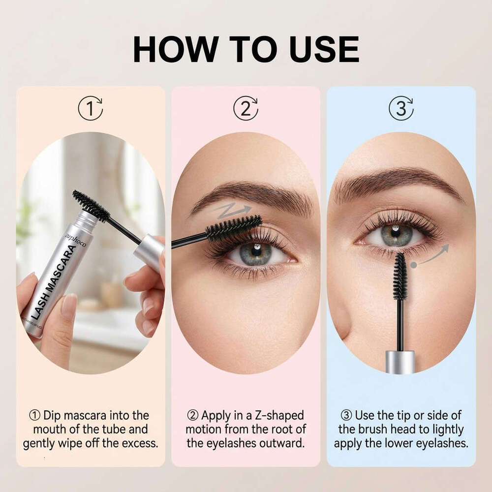 zephoco Eyelash Primer Lightweight Texture Easy to Apply Long-lasting Daily Mascara