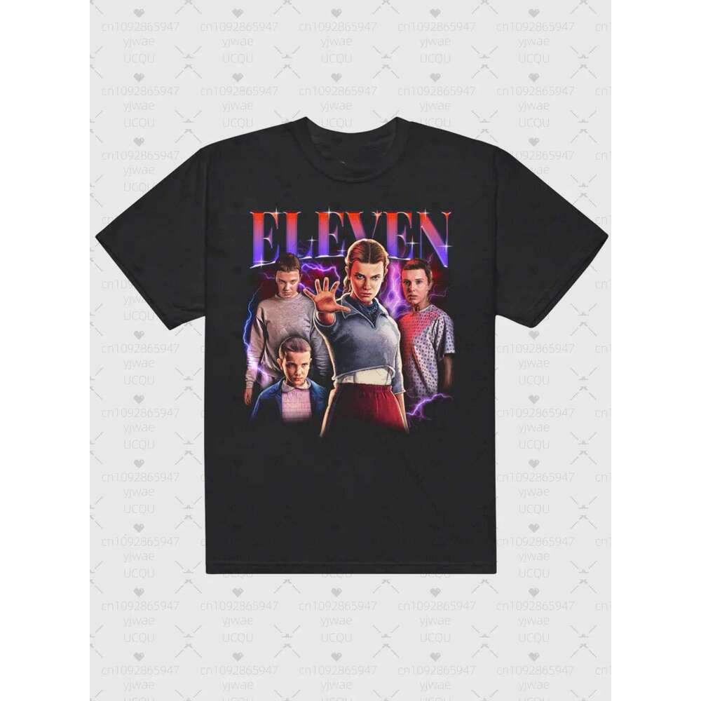 Strange ELEVEN 11 Summer Men's Cotton Printed Hellfire Pattern Fierce Devil Sports Casual Y2K T-shirt X260209