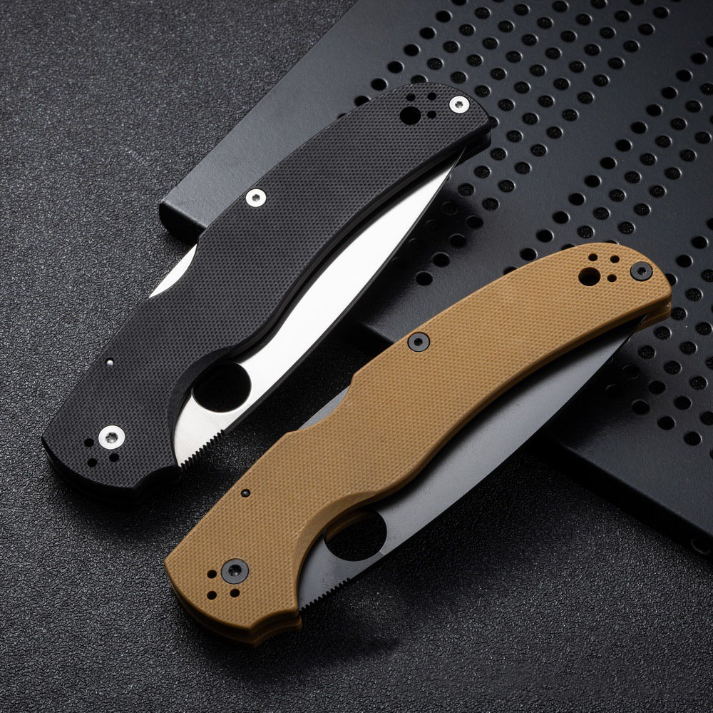 2Models knife C244CPM Folding Blade Knife 3 7 S30V Blade G10 Handles