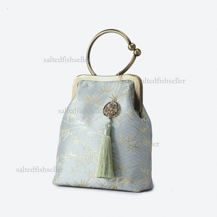 2026 Luxury Chinese Style Mini Handbag Fashion Embroidered Clip On Cheongsam Shoulder Crossbody Bag Versatile Style Casual Mobile Phone Bag Gift Festi