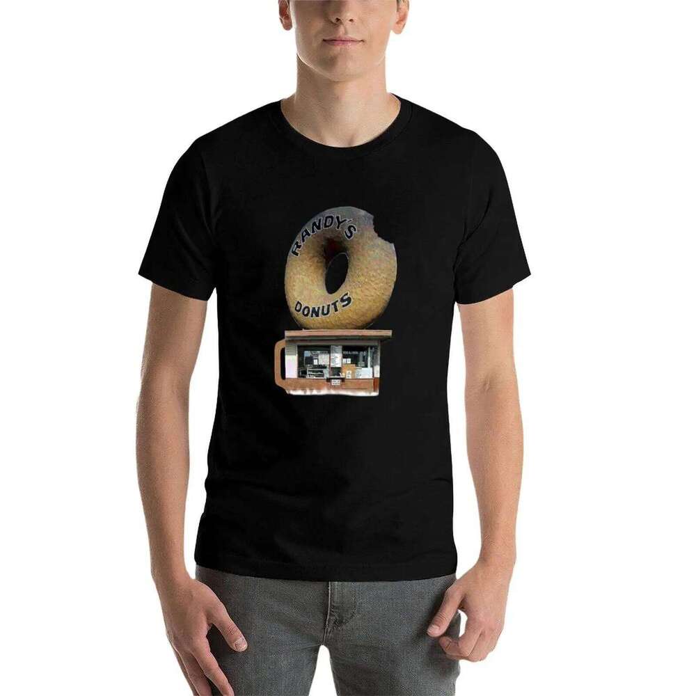 Randy's Donuts T T-Shirt anime printed t shirts for man tshirt T-shirt X260209