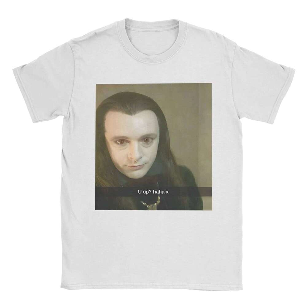 Crazy Meme Aro Vampire Twilight T-Shirts Men O Neck 100% Cotton T Short Sleeve Tee Shirt Unique Funny Clothes X260209