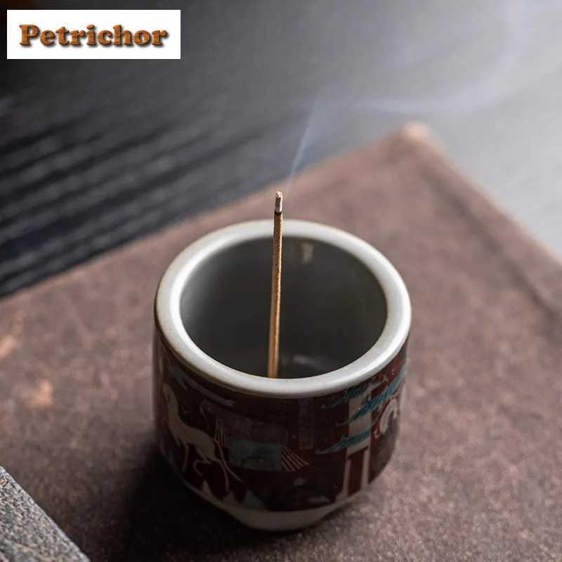 Dunhuang Cultural And Creative Incense Holder Incense Smoke Waterfall Incense Burners Aromatherapy Censer Home Ornaments Craft C260209