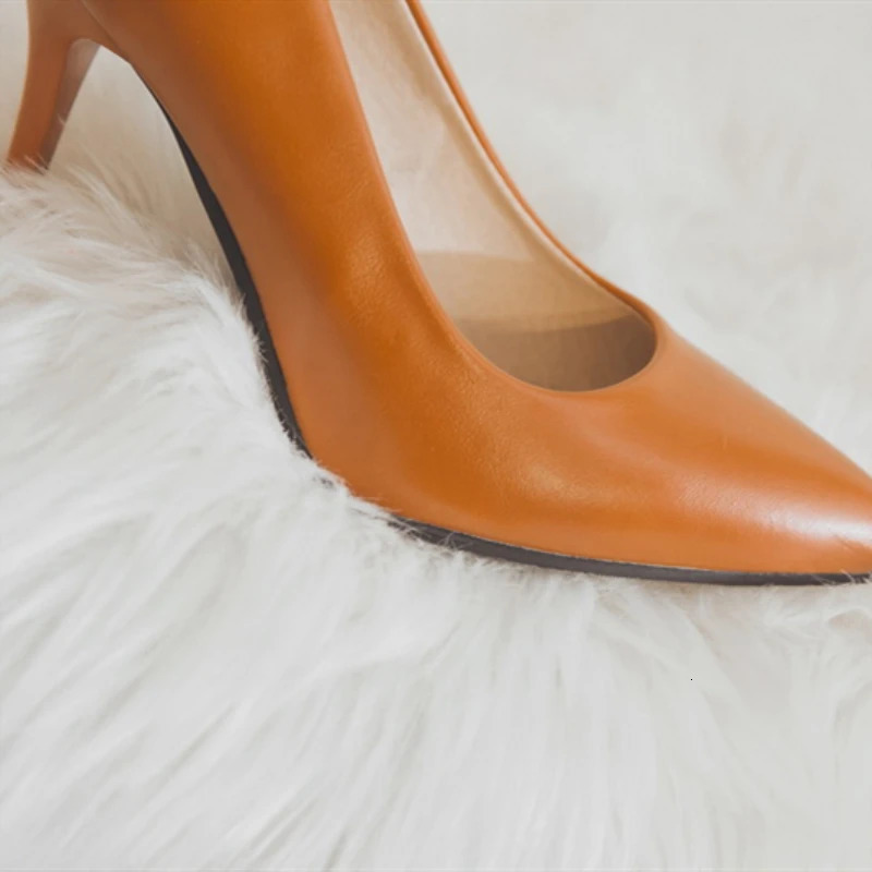 Fashion High Heel Pumps Shoes Elegant Pink Black Nude Thin Heeled Sexy Office Wedding Ladies Large Size 48 260208