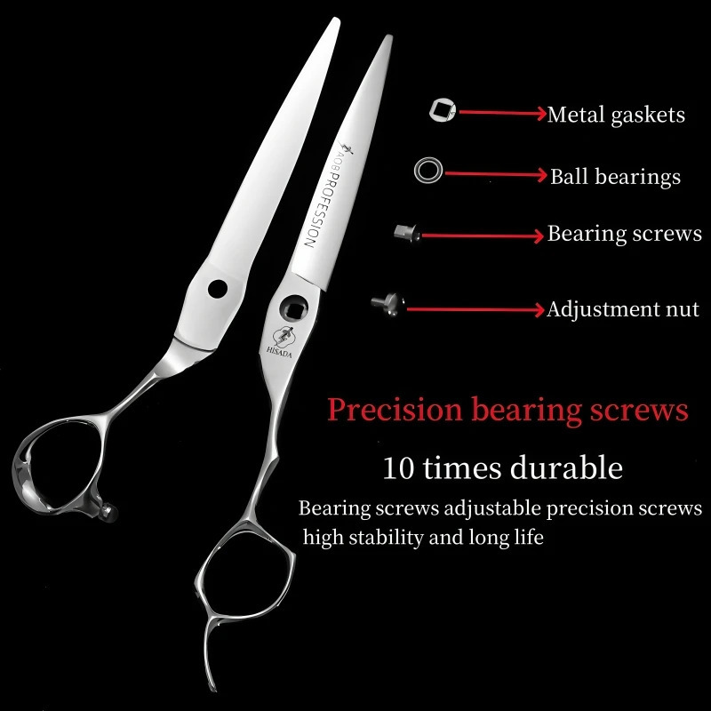 barber Scissors Delivery quantity 60 inch VG10 material Hair cutting machine professional hairdressing scissors 260205
