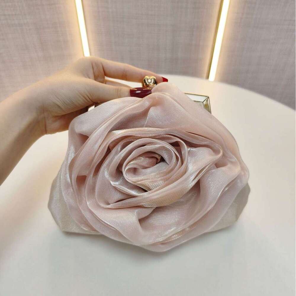 New Cross-Border With Ancient Style Fairy Flowers, Small Bag Cheongsam, Chinese-Style Banquet Women's Bag, Floral Handbag For Parties